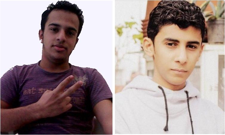 Left: Mustafa Al Muqdad (16), Right: Jehad Sadeq (16)