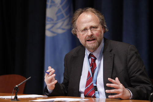 Special Rapporteur on freedom of religion or belief Heiner Bielefeldt